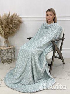 Плед покрывало кубик 200*220