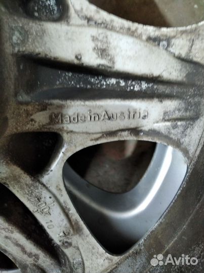 Литые диски r16 на mercedes бу