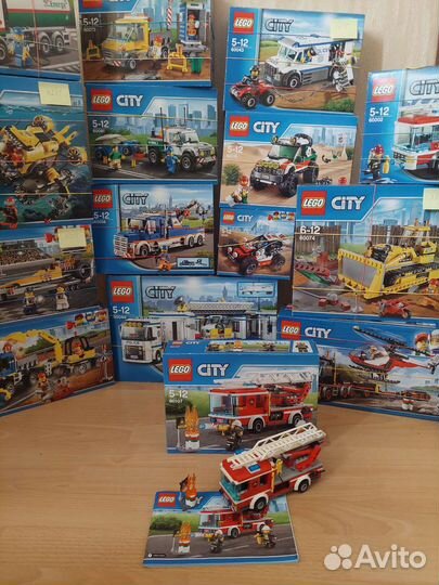 Наборы Lego City 60107, 60151, 60092 и другие