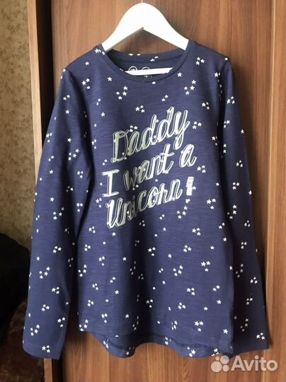 Пакет вещей на девочку 9/10 лет (9 штук)