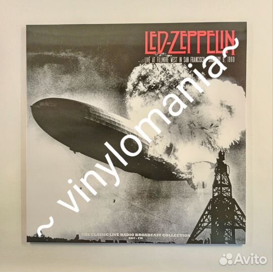 LP LED Zeppelin–Live AT Fillmore West in San Franc