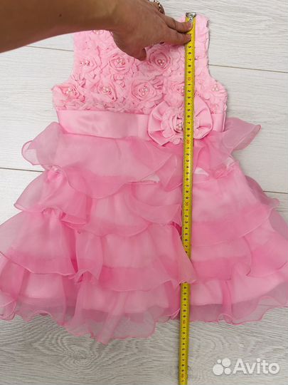 Нарядное платье для девочки 86 92