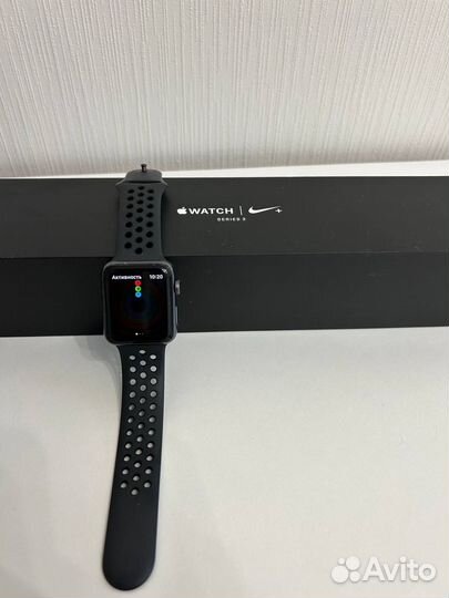 Часы apple watch 3 42mm nike