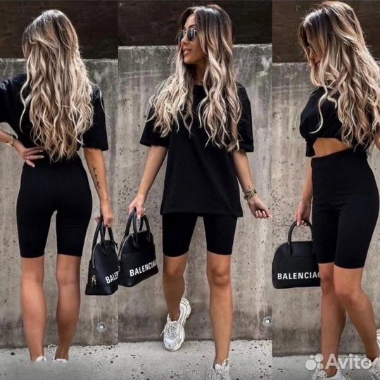 Костюм Велосипедки и футболка