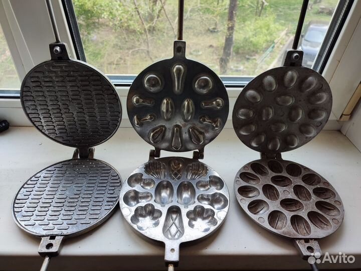 Вафельница орешница СССР