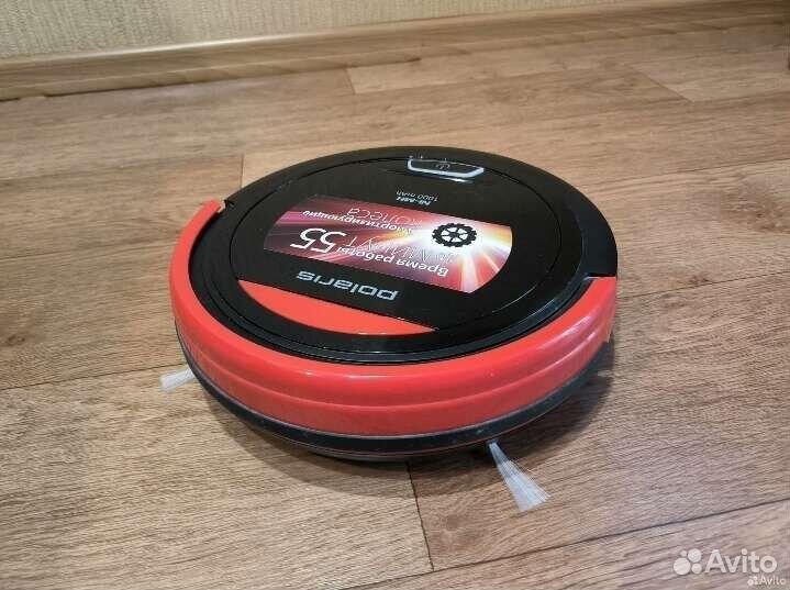 Робот пылесос Polaris pvcr 0610 черный. Колпино