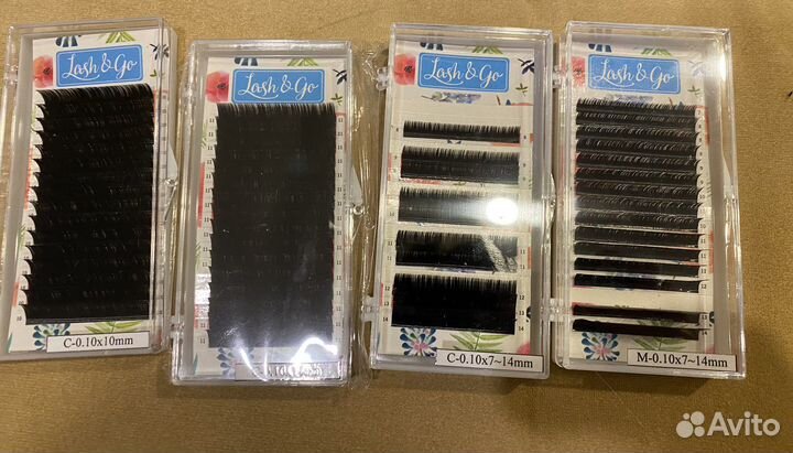 Ресницы для наращивания lash go