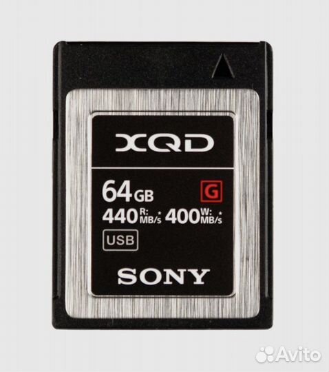 Карта памяти xqd Sony 64GB