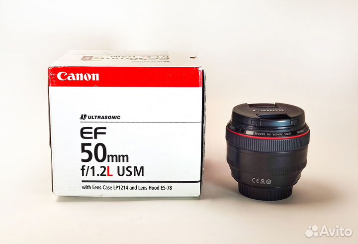 Объектив Canon EF 50mm f/1.2 L USM