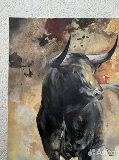 Большая интерьерная картина маслом