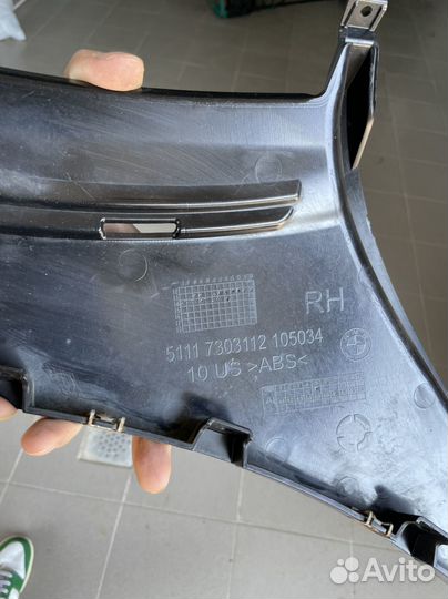 Накладка воздуховода бмв f15 x5 првая