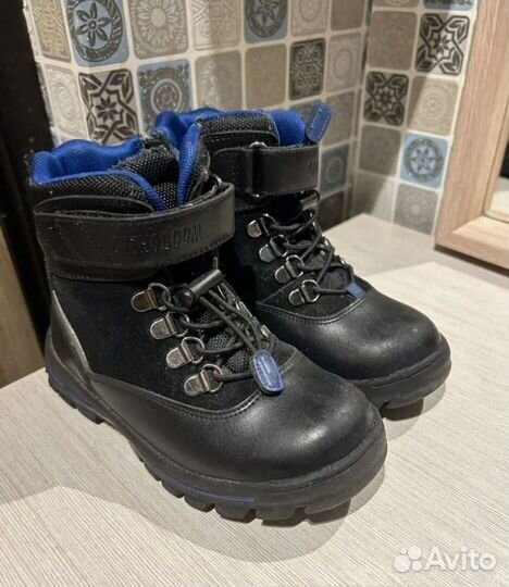 Ботинки детские зимние кожа 28
