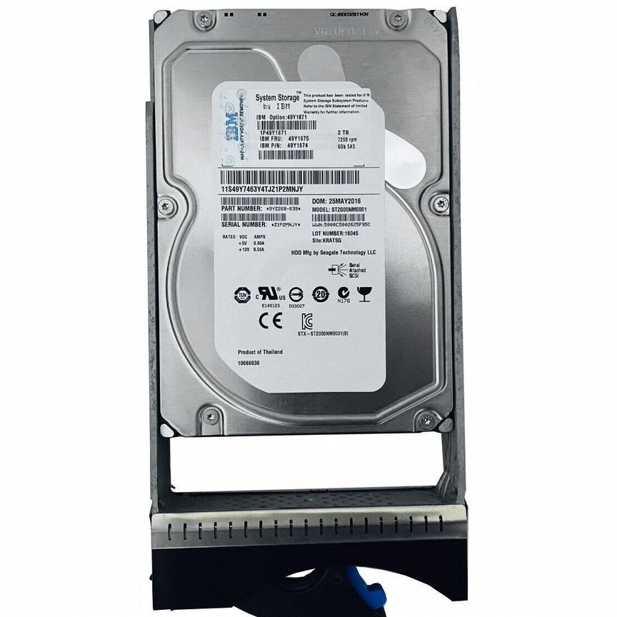 [49Y1875] Жесткий Диск Ibm 2tb Sas 3,5" Hdd 49y1875