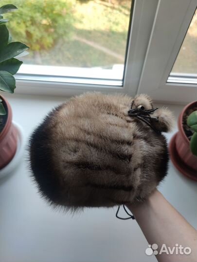 Шапка норковая