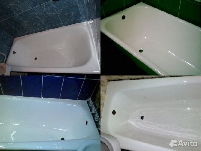 Кмв Реставрация ванн акрилом, Эмалировка