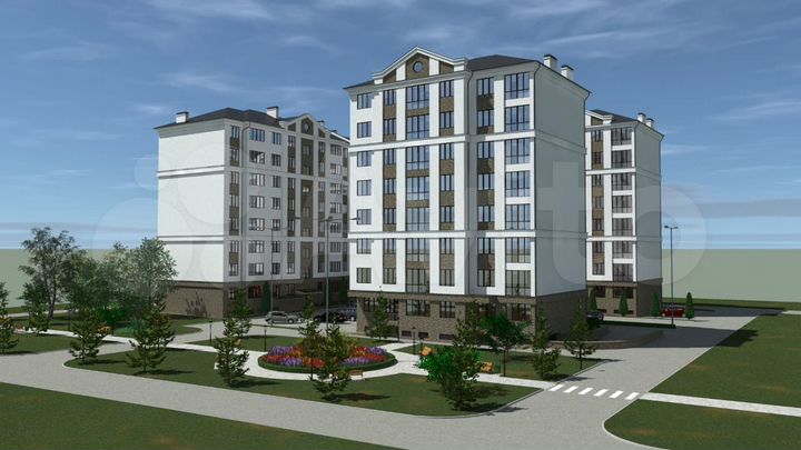 1-к. квартира, 38,9 м², 2/8 эт.