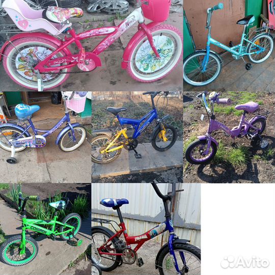Детские Велосипеды 6 шт