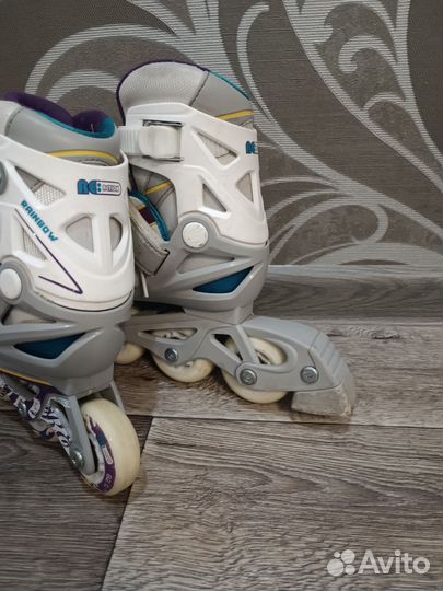 Ролики раздвижные р. 26-31 с защитой