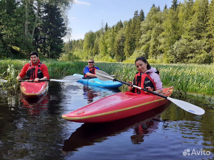 Каяк пластиковый