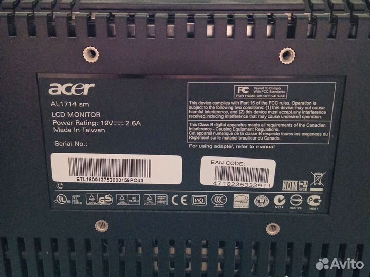 Монитор для компьютера