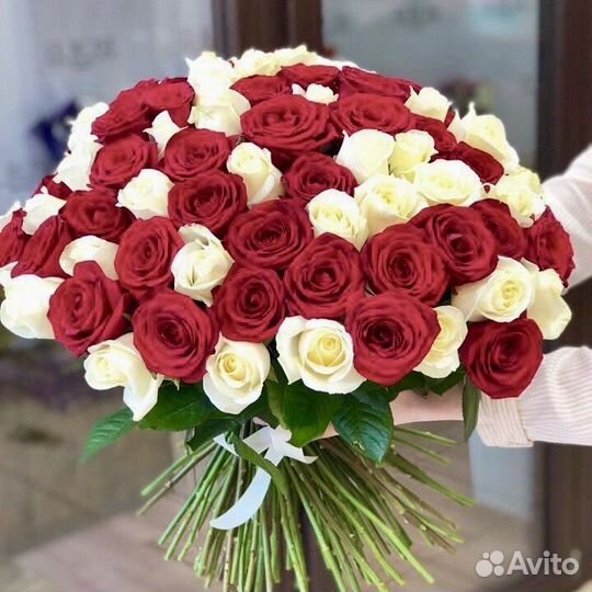 Букет из 55 роз с доставкой