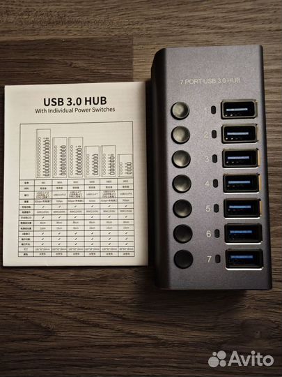 USB хаб с питанием, USB 3.0