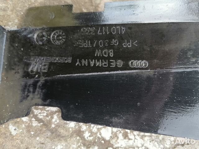 Воздуховод интеркулера Q7 4L цена за 2 шт