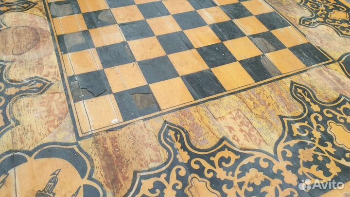 Шахматный стол без ножек