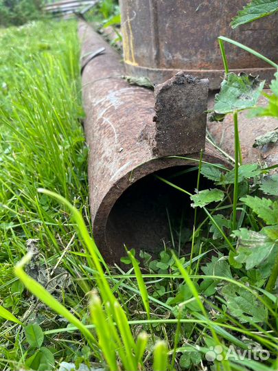 Трубы металлические бу 100