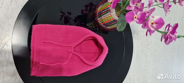 Вязаный капюшон, капор