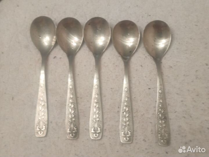 Мельхиоровые ложки СССР