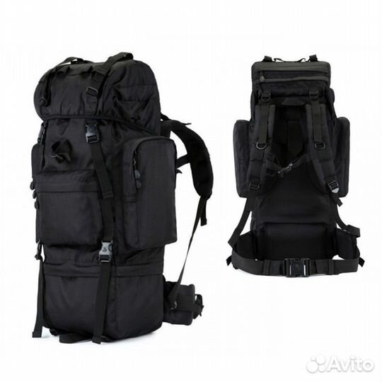 Рюкзак рама Tanvolt Походный 120л. (микс) (чёрный)