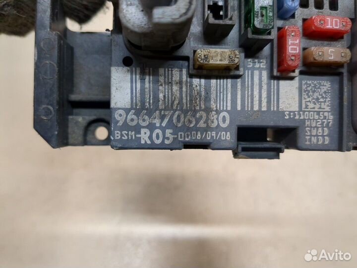 BSM Блок предохранителей Peugeot Partner, 2009