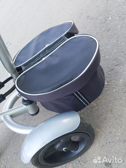 Детский велосипед с ручкой бу