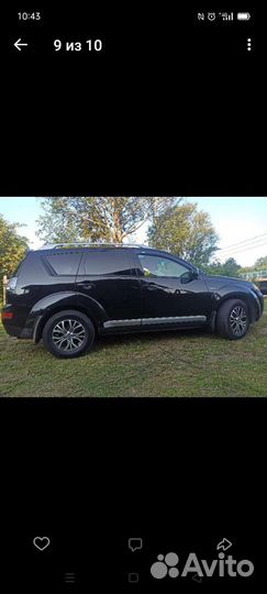 Mitsubishi Outlander 2.4 CVT, 2007, 123 000 км