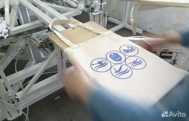 Сумка-шоппер, мерч, печать, оптом с производства