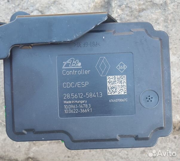 Блок ABS Renault Grand Scenic III 3