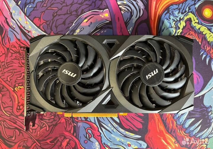 Видеокарта MSI GeForce RTX 3060 ventus 2X OC (LHR)