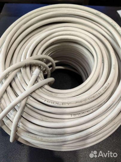 Кабель для телевизораRG6-U. Hadley
