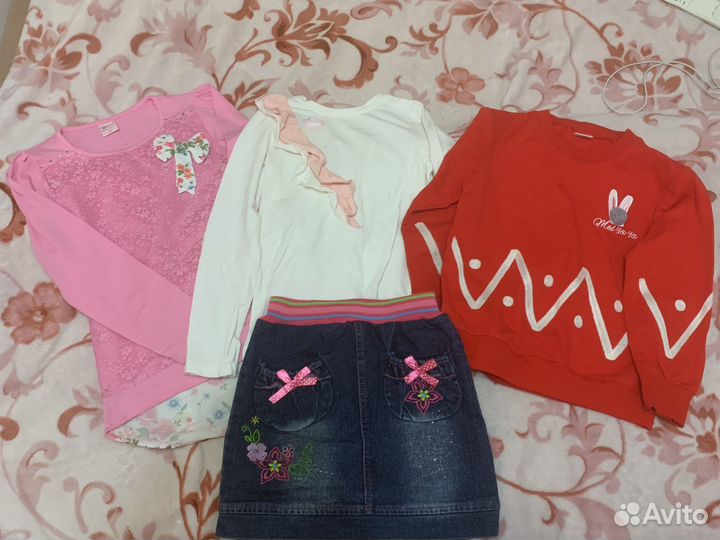 Вещи пакетом на девочку