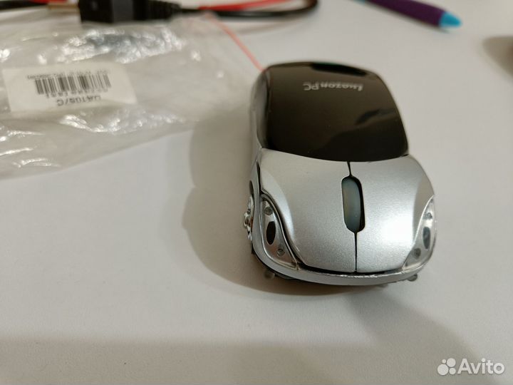Беспроводная мышка машинка