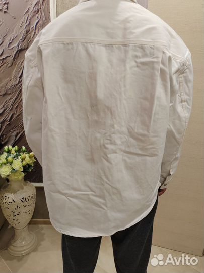 Джинсовая рубашка мужская calvin klein