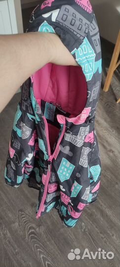 Куртка демисезонная для девочки 122 128 крокид