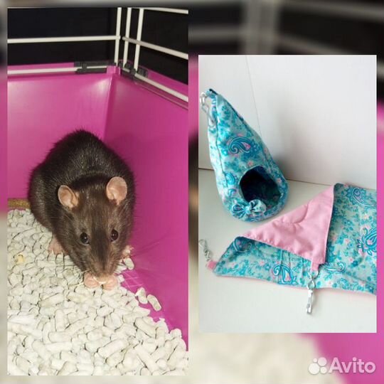 Гамаки,домики для грызунов