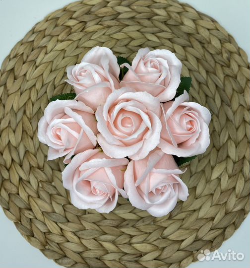 Букет из мыльных роз цветы из мыла