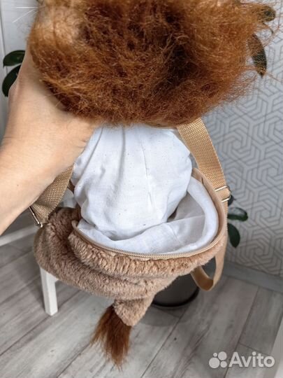 Детские рюкзаки лев овечка