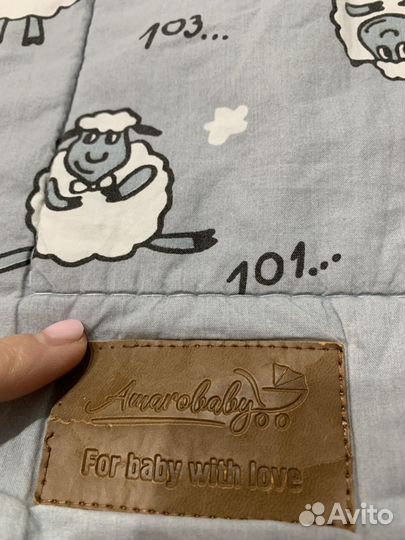 Одеяло в детскую кроватку 85*95