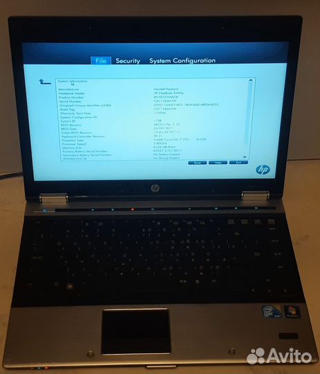 Hp Elitebook 8440p