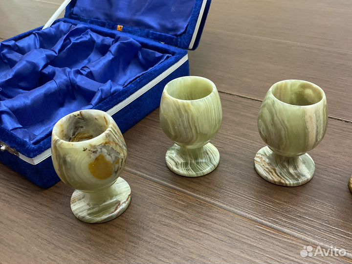 Малахитовые стопки