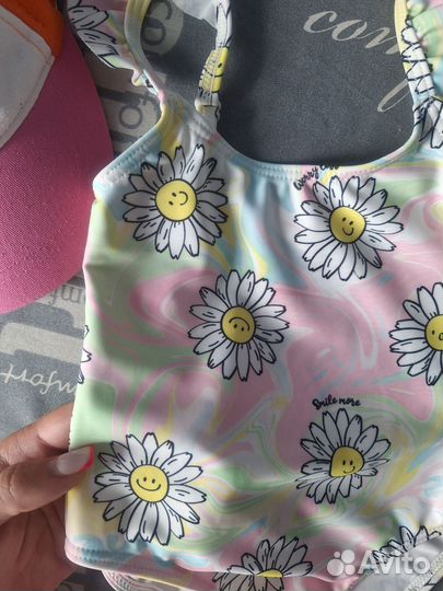 Кепка купальник на девочку 80 86